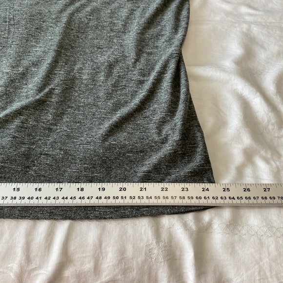 Bruno Milano Men's Gray/Black Streaked Short Sleeve Basic Casual T-shirt Size XL - Picture 10 of 11